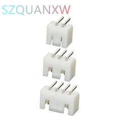 50pcs/lot XH2.54-2 - 12 AW XH2.54 2.54 mm male connector right angle PIN header 50 pcs connectors 2.54mm 2-12 pins