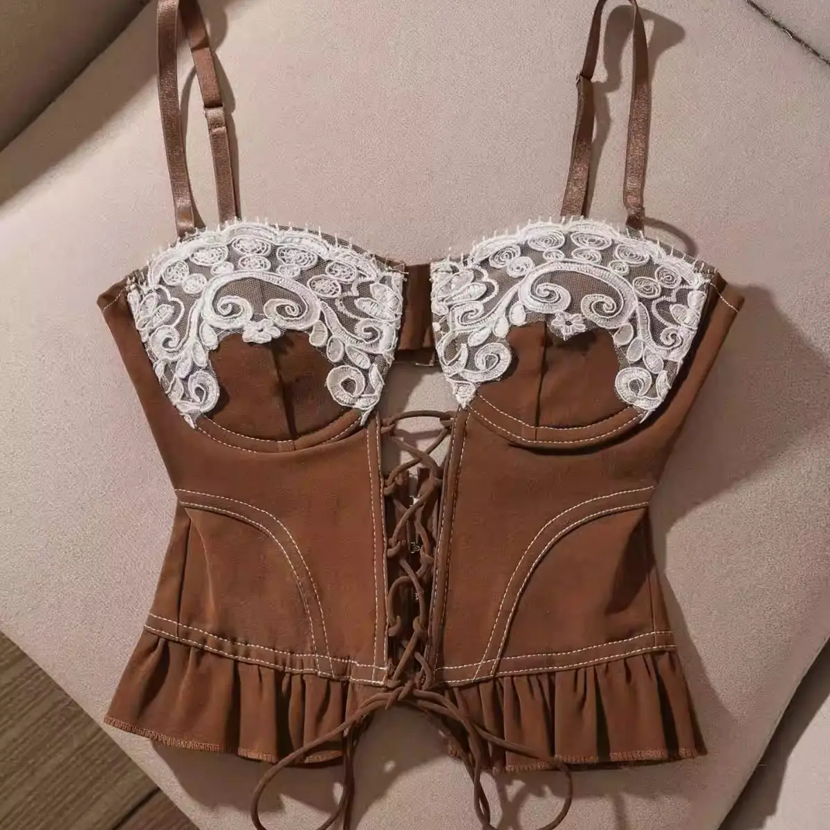 Sexy Backless Cropped Top Women Hollow Out Tank Tops Female Sleeveless Corset Open Back Halter Short Vest Summer Slim Streetwear