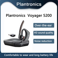 Plantronics VOYAGER 5200 Over-Ear Noisy Noise Cancelling Call Poly Smart Voice-Activated Business Bluetooth Headset