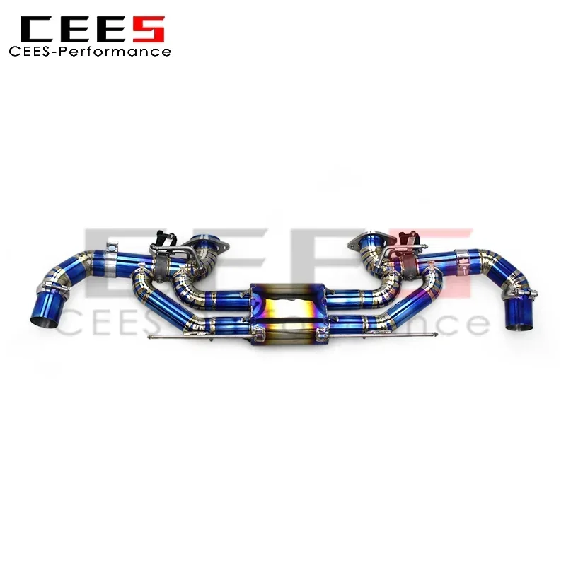 CEES High Quality Titanium Axle Exhaust Pipes Valvetronic Escape for DB11 V12 5.2L 2016-2019 Muffler Exhaust Valve System