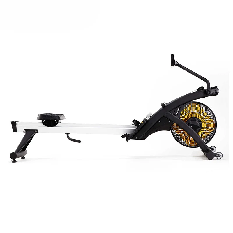 Commercial wind resistance rowing machine gym dedicated folding silent intelligent aerobic exercise rowing machine