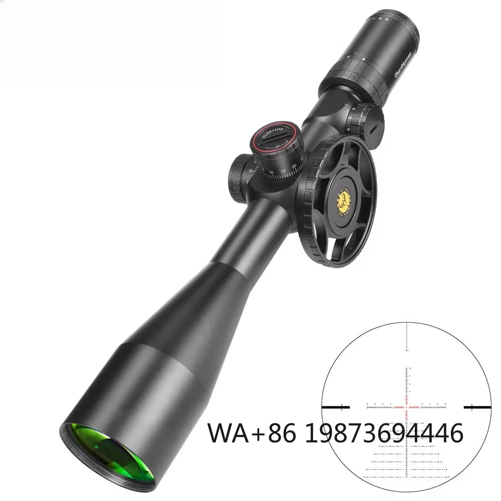 6-24X50 HD Optical Hunting Scope, Illuminated Reticle Long Range Shooting Sight Device