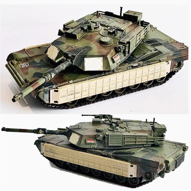 

63033 1/72 Scale US M1A1 AIM TUSK Abrams Main Battle Tank Simulation Model Static Display Collectible Gift Souvenir Decoration