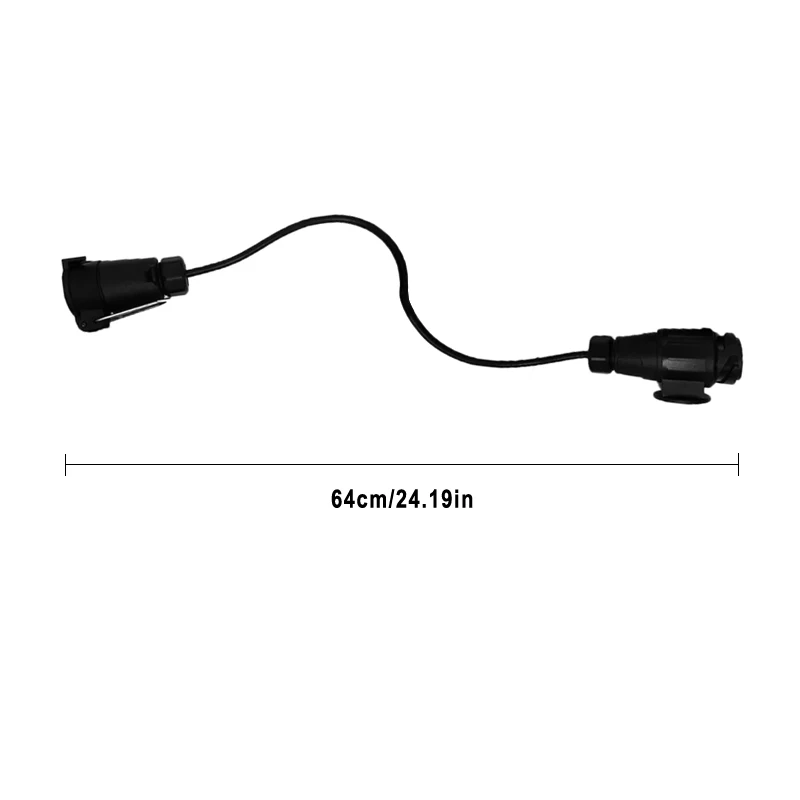  Auto parts European trailer plug 13-pin to 7-pin extension cord plug Plug connects wire trailer adapter