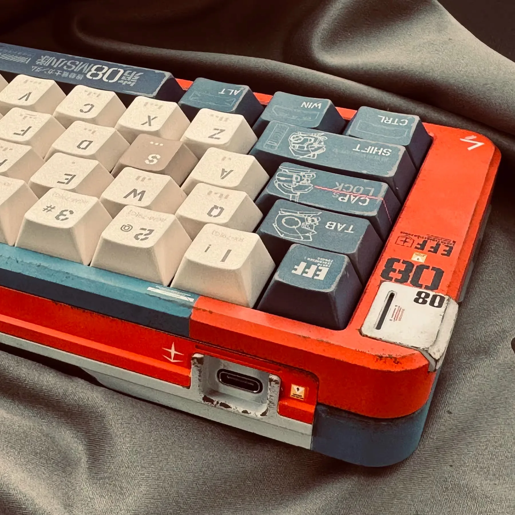 Cool 08Ms Team Keycaps Cherry Wooting Vgn Atk Hi75 Hi8 Old Retro Style 7U/2.25/2.75U Space Bar Alice Layout Keycap