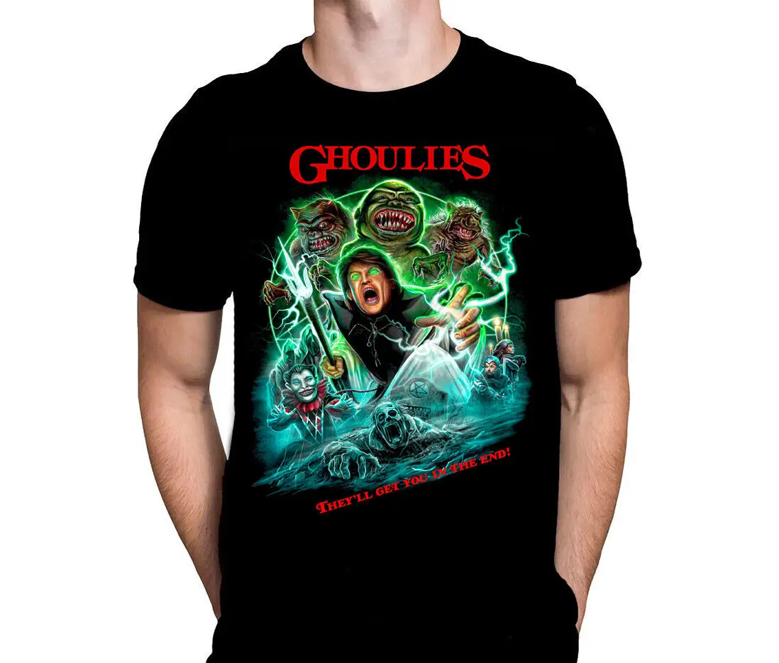 Ghoulies Horror Movie T Shirt Demons Dark Comedy B