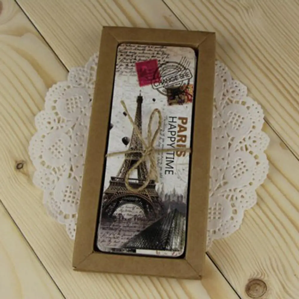 30Pcs segnalibro di carta alla moda materiale scolastico segnalibro di lettura segnalibro di lettura esotico retrò decorativo marcatura