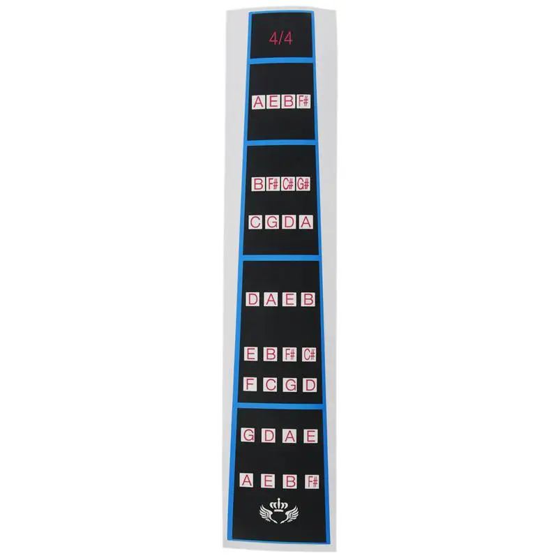 Violin Finger Guide /Fingerboard Sticker Fret guide Label Finger Chart For Size 4/4-ABHG