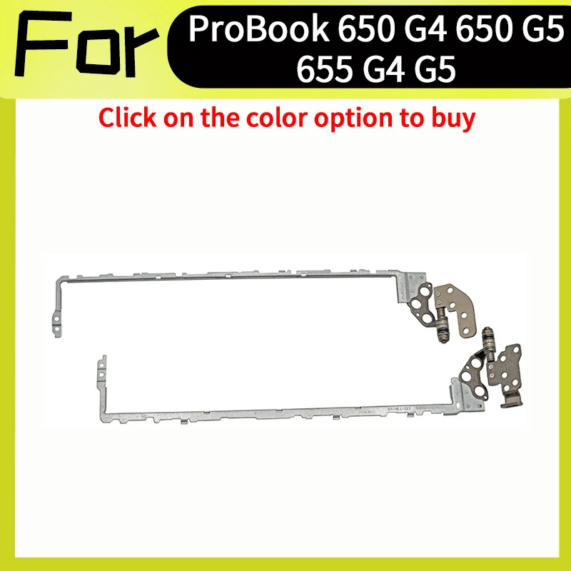 Nuevo para ProBook 650 G4 650 G5 655 G4 G5 bisagras de pantalla LCD juego de bisagras Kit de bisagras izquierda y derecha