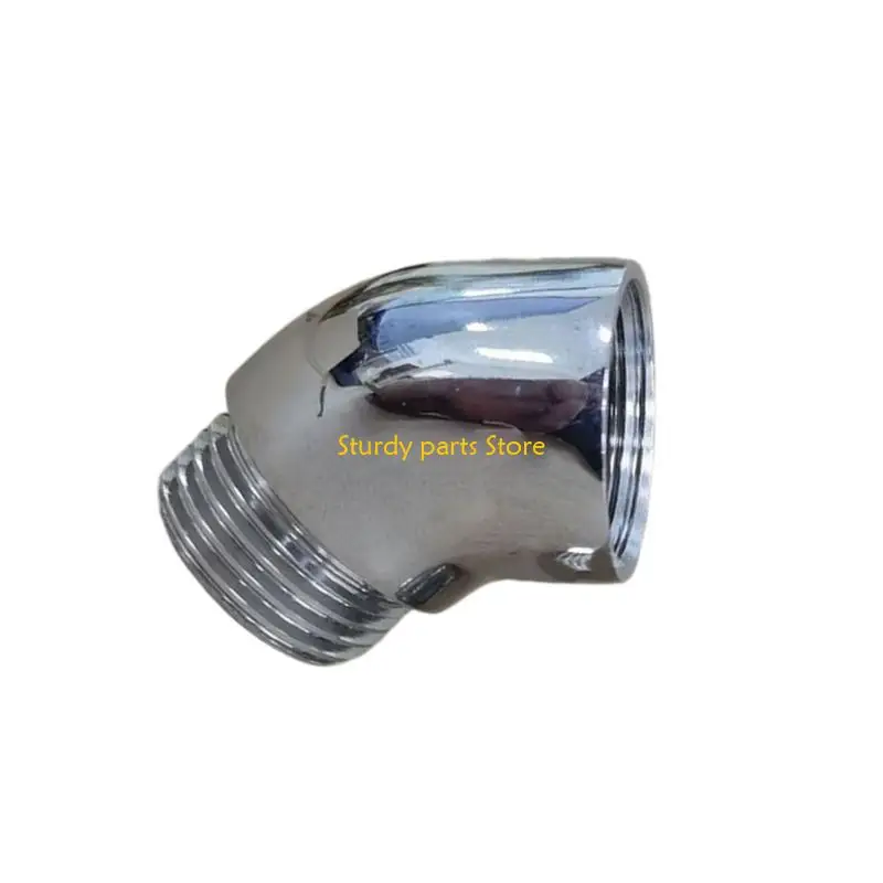 

97QC Универсальный адаптер для насадки для душа, 135 градусов, латунное крепление для ручного душа, герметичное соединение для