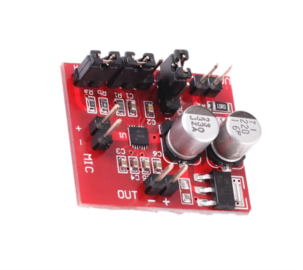 diymore MAX9814 Electret Microphone Amplifier Module With AGC Function DC 3.6-12V Volume Control Audio Board for Arduino