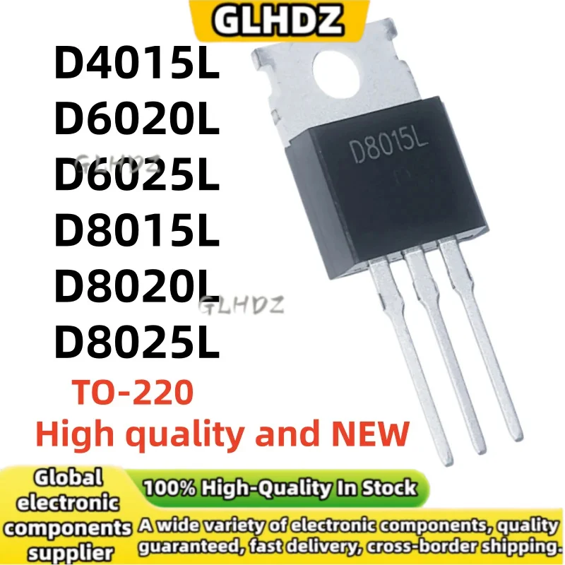TO-220 10UNITS D4015L D6020L D6025L D8015L D8020L D8025L High quality In the warehouse