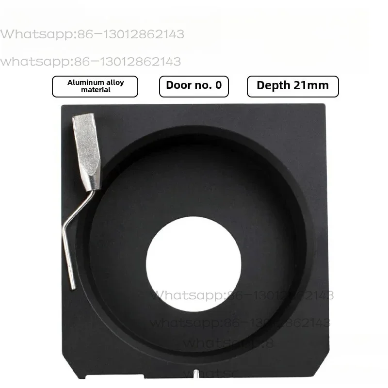 2025 New Lens Plate, Concave Plate, Depth 21 Mm No. 0 Shutter Hole, Large Frame Size Camera