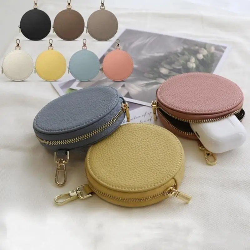 340d Bolsa portátil Rodada Bolsa Prática com zíper para bolsa dinheiro para mulheres para mulheres