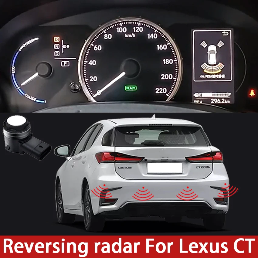 Reversing Blind Spot Front Rear Image Radar Car Sensor Sound Warning Indicator Probe System For Lexus CT 200h CT200h 2014 ~ 2020