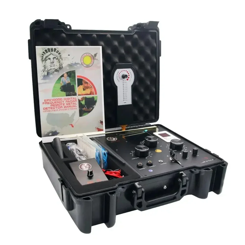 Long Range 50M Metal Detector EPX-10000 Underground Gold Treasure Silver Finder with Degausser