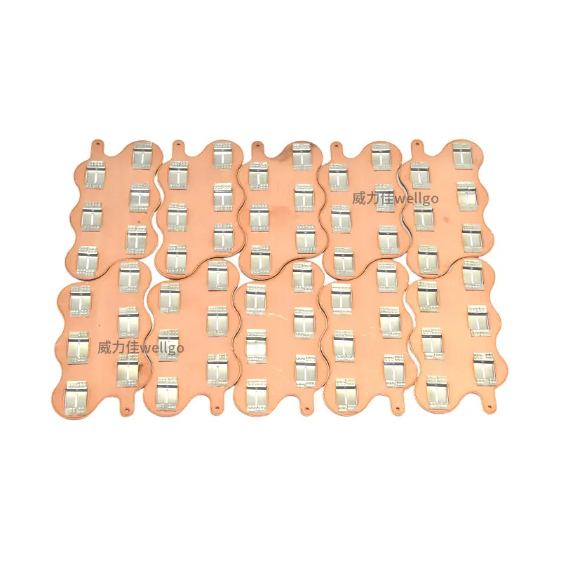 Lithium Battery Connector Copper-nickel Composite Module Customization 21700 20s3p Excessive Current Easy Spot