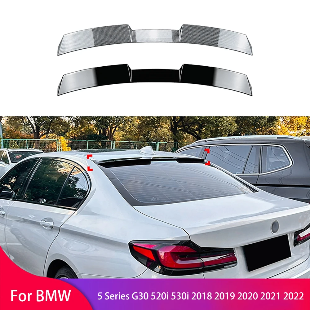 

Rear Spoiler Lip Trunk Wing for BMW 5 Series G30 520i 530i 2018 2019 2020 2021 2022 Tail Gate Trim Lid Flap Rear Window Top Wing