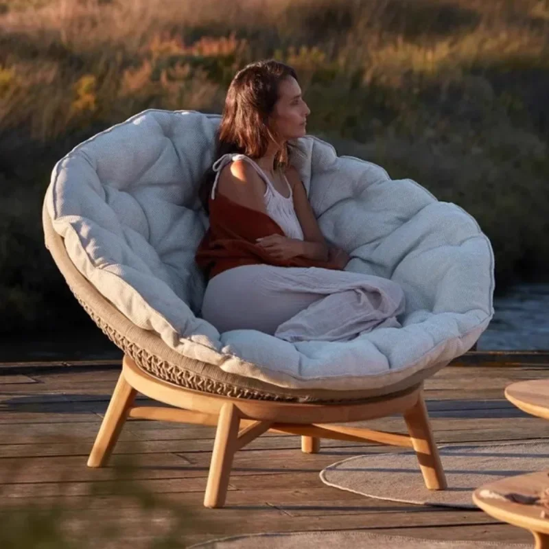 OEMOutdoor rattan table and chair balcony coffee table combination leisure sofa open-air courtyard garden modern creative