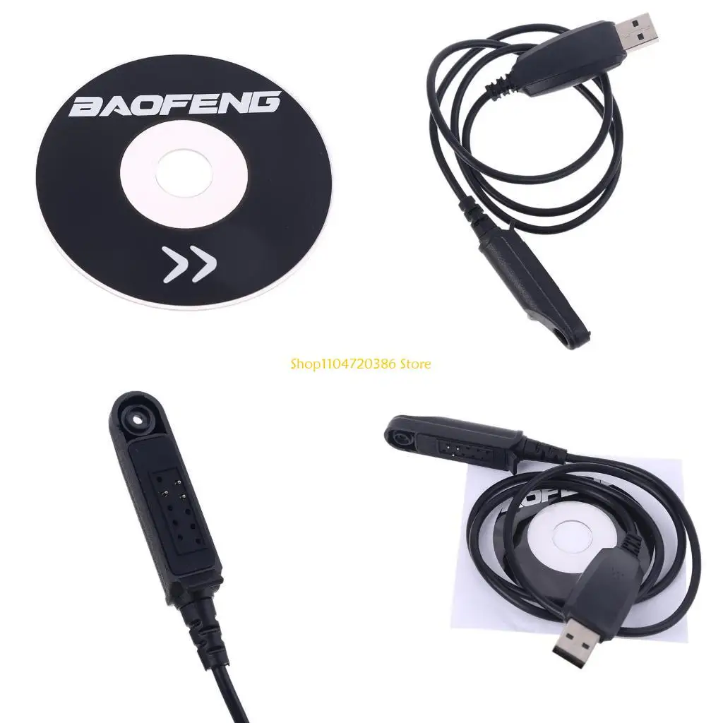 

K0EA Walkie Talkie USB Программирование кабеля водонепроницаемого USB-программного кабеля для UV-9R UV9R плюс GT-3WP