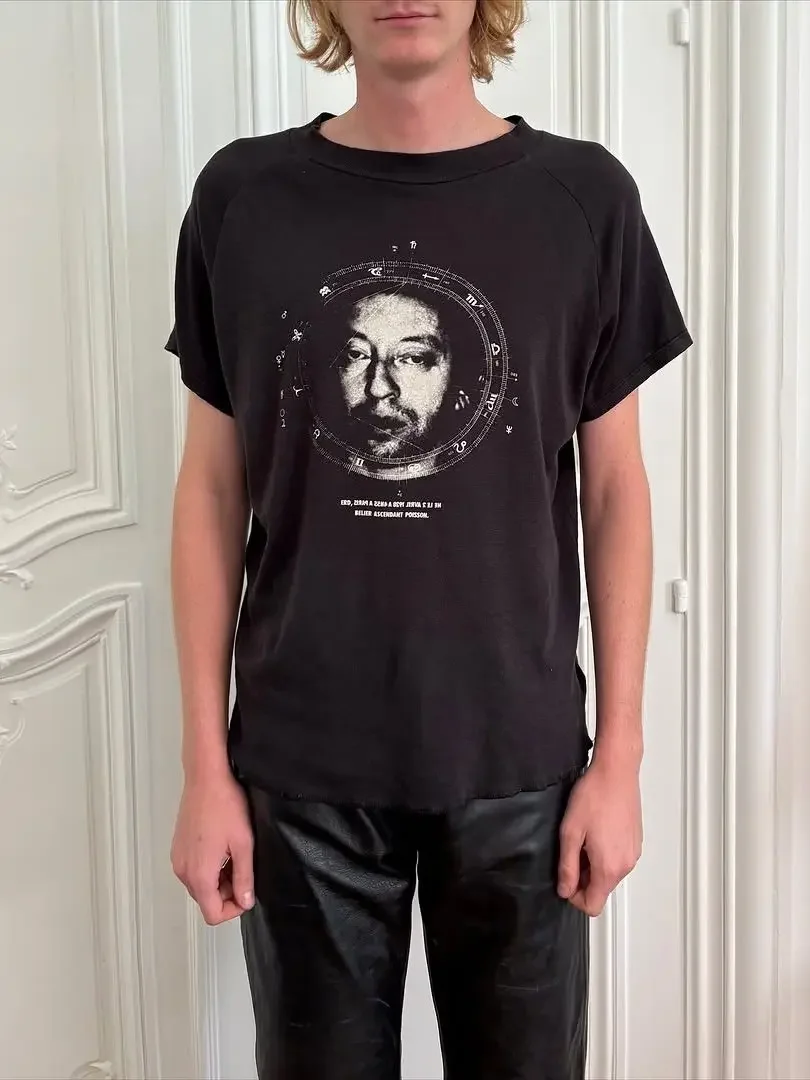 ER/D 26SS Musician Portrait Shoulder Short Sleeve TEE