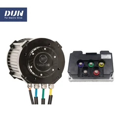 Powerful 6500rpm 72v 5000w IPMSM Mid Drive Motor Kits Assembly With ND72680B Controller