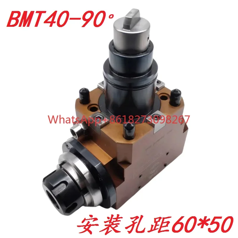 BMT power tool seat car milling composite universal angle head 0 degrees 90 degrees radial axis 40/50/52 machine special