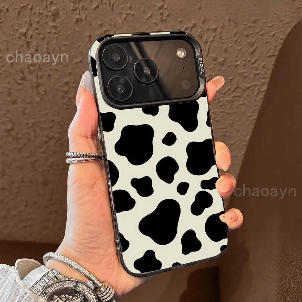 

Black irregular pattern Phone Case case for iPhone17 16 15 14 13 12 11 Pro/ Max/Plus shock-proof rear cover anti-fingerprint