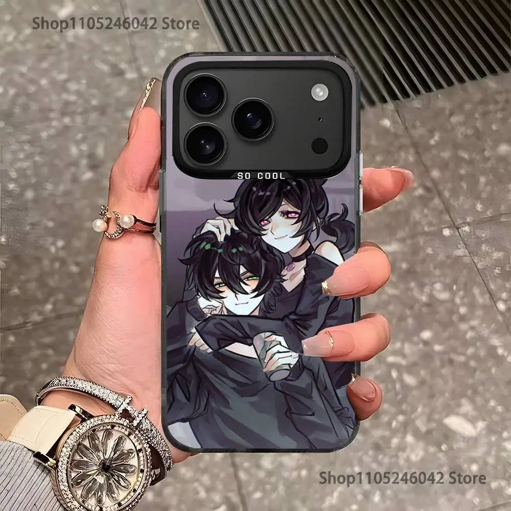 Игра The Coffin of Andy LeyLey для Black Candy Matte Cover iPhone 17,16,15,14,13,12,11, Mini,Pro,E,SE4,XS,MAX