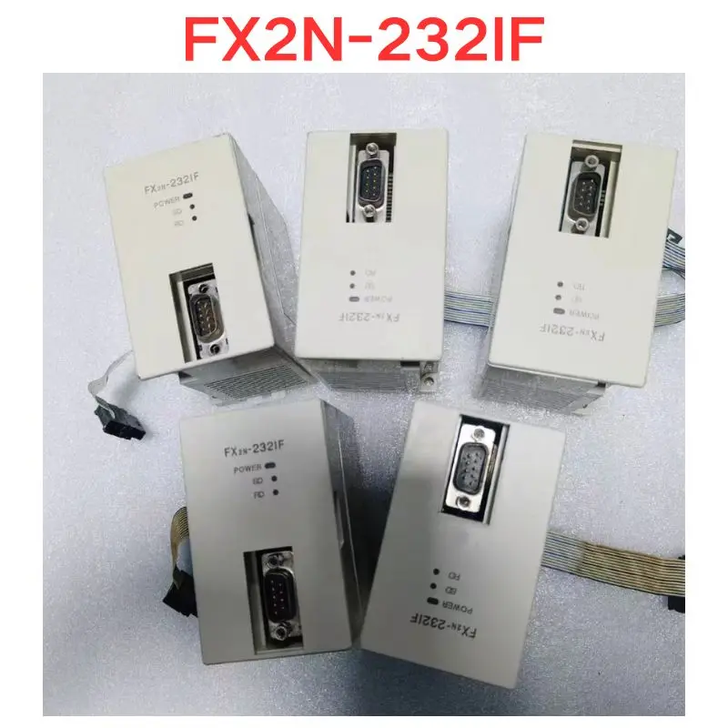 Used  FX2N-232IF FX2N 232IF Module Tested OK