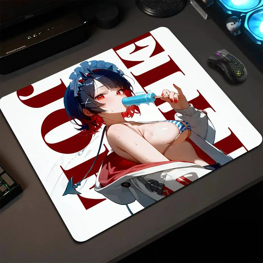 Ellen Joe Zenless Zone Zero Mouse Pad 22X18 Square Computer Accessories Office Game Table Mats Rubber Anti-slip Mousepads