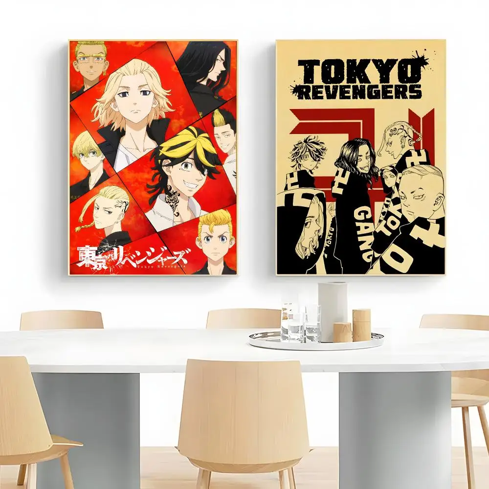 gritty anime T-Tokyo Revengers Poster Wall Art Print Decorative Mural Home Decor Gift Unframed
