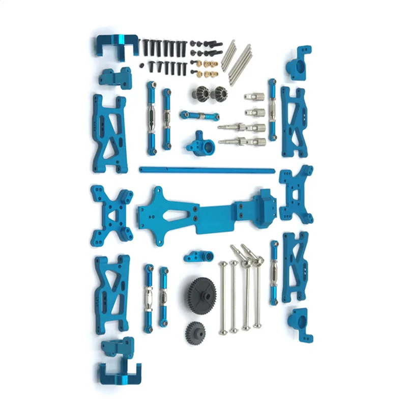 XX-para Wltoys 144001 144002 144010 1/14 RC coche Kit de piezas de mejora de Metal eje de transmisión accesorios de modificación de brazo oscilante