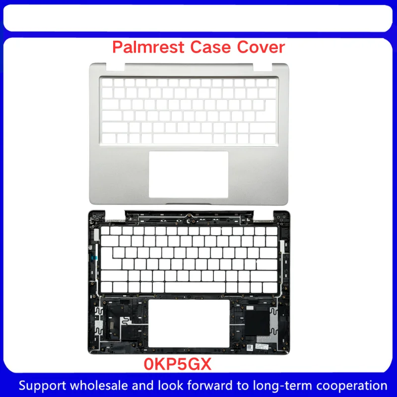 New For Kailxuling Pro 14 Plus PB14250 PB14255 Laptop Top Case Palmrest Upper Case 0KP5GX / 0V9KJV Silver