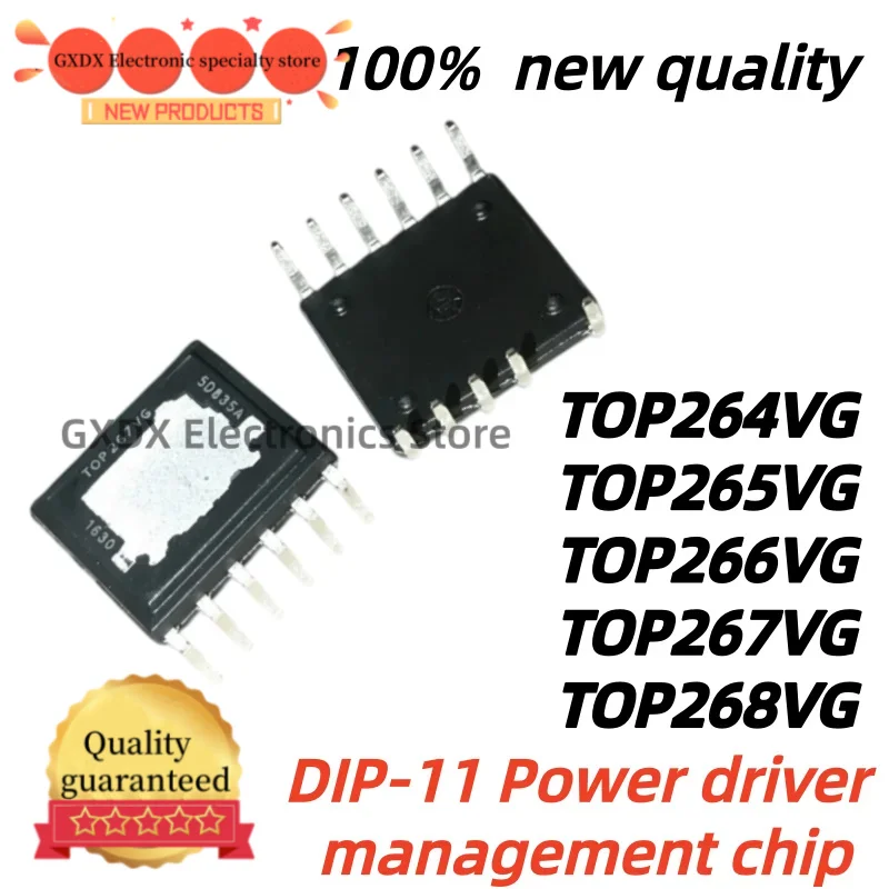 5pcs/lot 100% New Quality TOP264VG TOP265VG DIP11 TOP266VG TOP267VG TOP268VG DIP-11