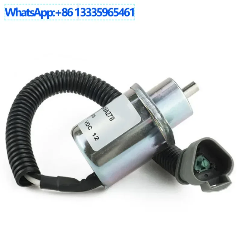 

2PCS Flameout solenoid valve for Caterpillar, Perkins 2848A278 12V