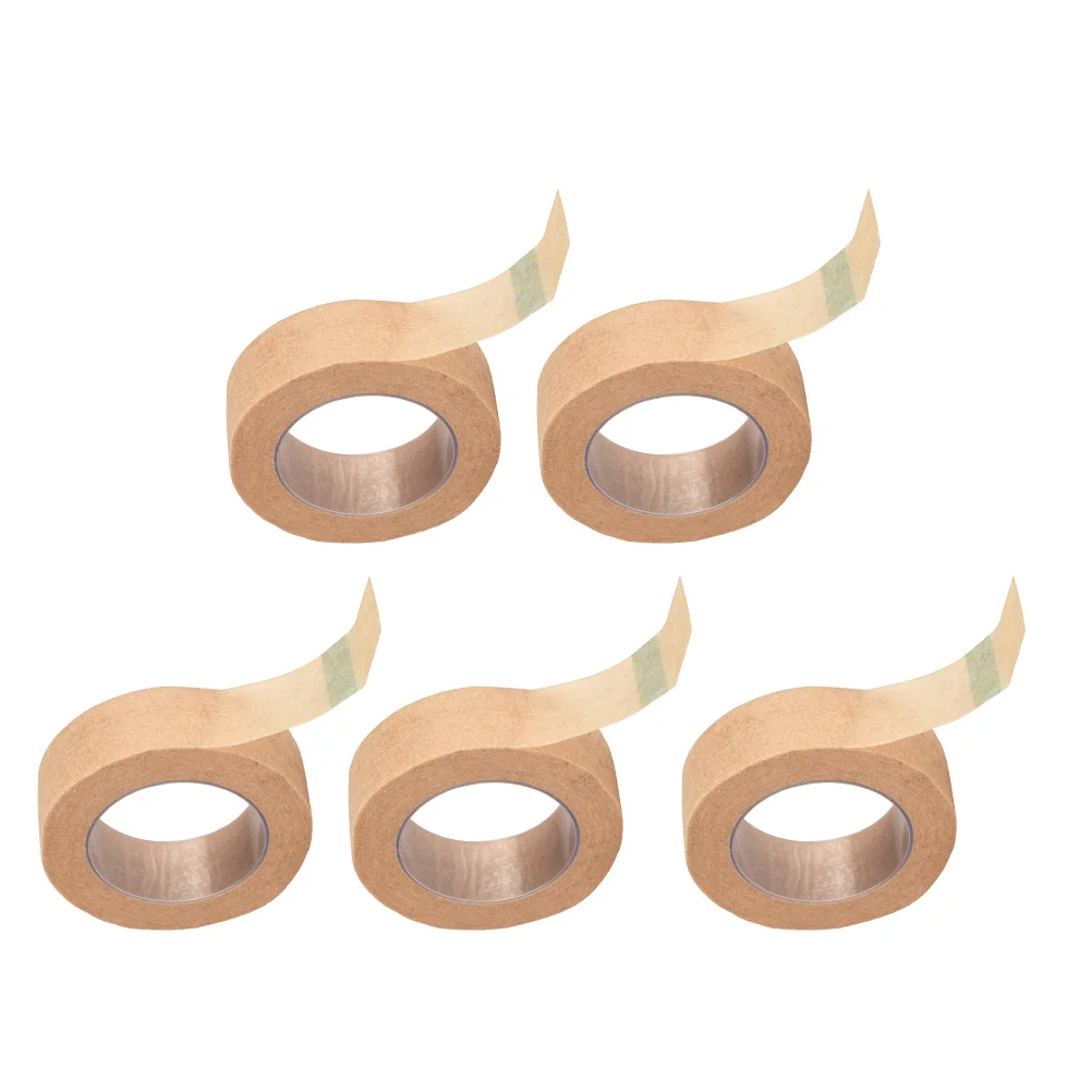 

5 шт. дышащая лента для кожи, бумажная лента для макияжа, портативный размер для татуировки, салона красоты, косметология, школа, индивидуальное использование, сейф