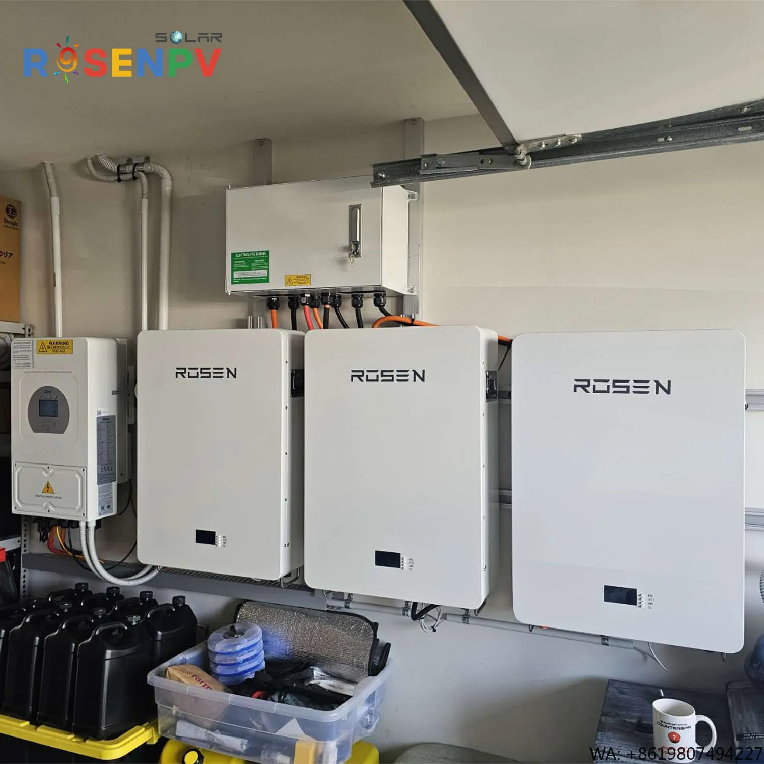 All in One Off Grid Solar Panel System Complete Set 5KW 10KW  Hybrid Solar Energy System
