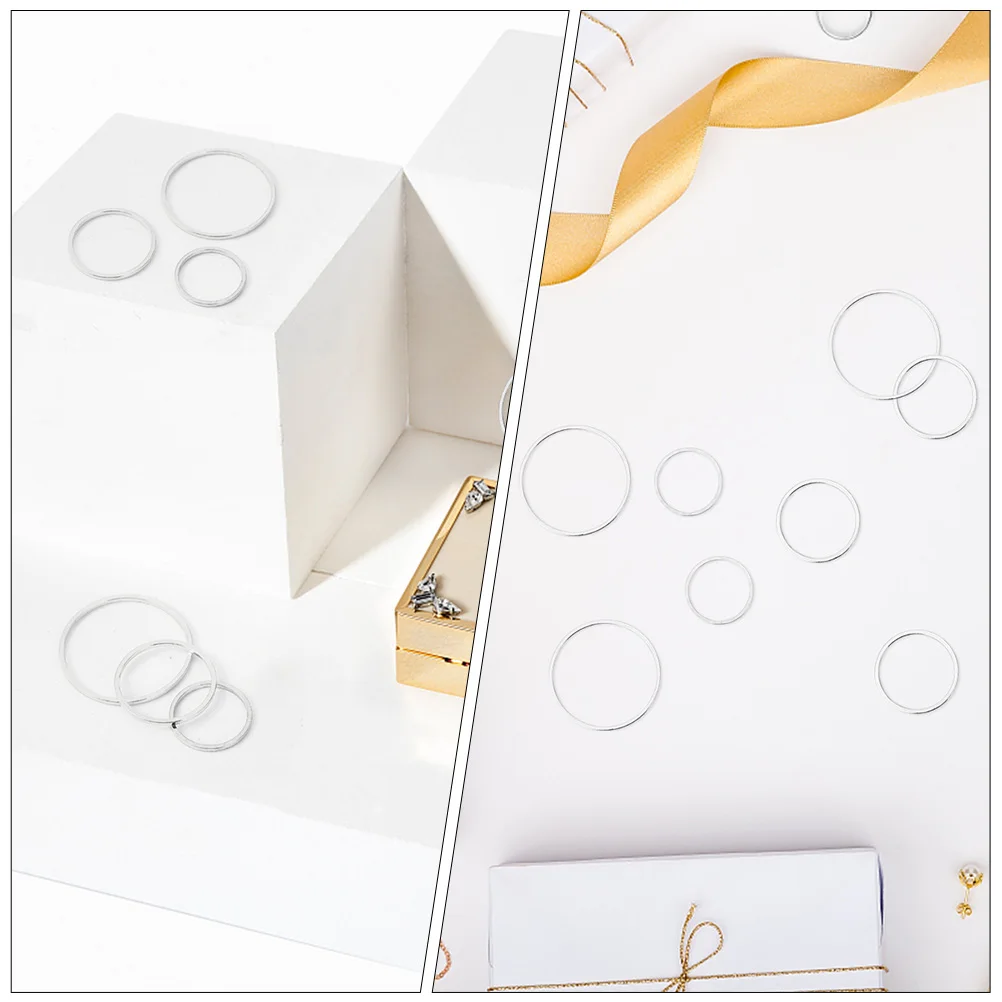 

60pcs Geometric Pendant Alloy DIY Bracelets Pendant Charm for Necklace Bracelet Jewelry Making Girls Gift Accessories
