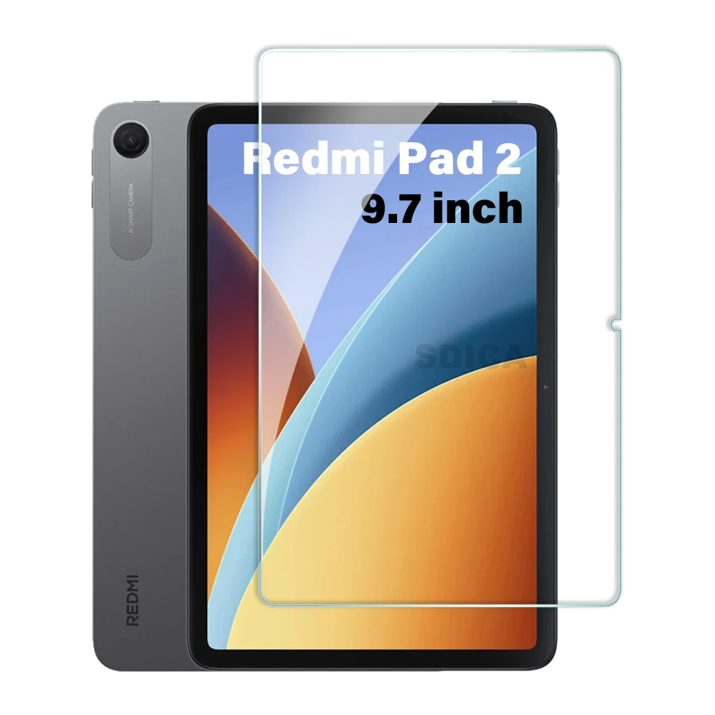 For Xiaomi Redmi Pad 2 9.7 Tempered Glass Screen Protector Redmi Pad2 9.7 Inch Tablet Anti Scratch HD Clear Protective Film