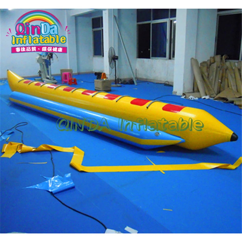 

Inflatable Banana Boat Ski Tubes , Water Towable Sports Flyingfish Banana Boat , Inflatable Water Banana Tubes