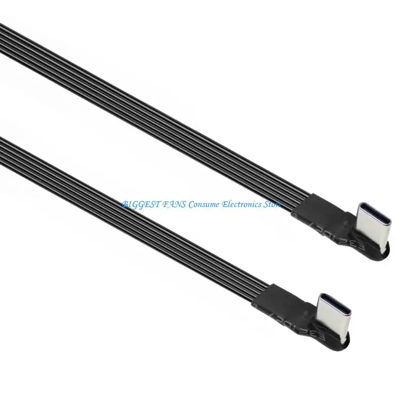 Very Thin Type C Charges Cord 65W Fast Cord Multiple Length Type C Data Cable Easy to Carry for Mobile Gadgets
