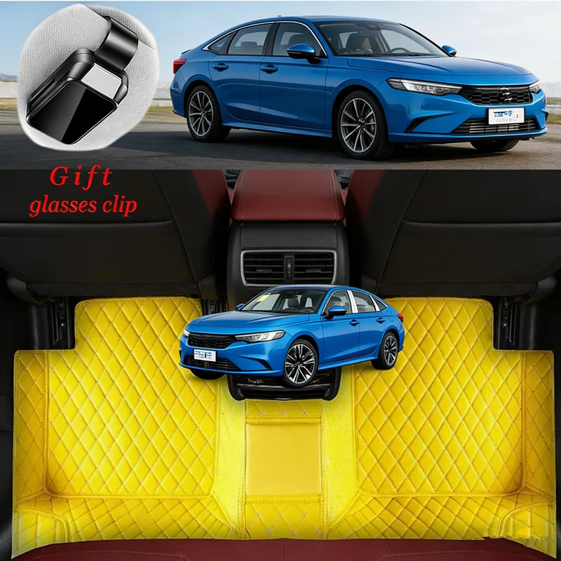 

Custom For Honda INTEGRA /Civic 11th Gen e:HEV 2022-2026 Car Floor Mats Car Accessories Carpets Covers Left /Right Hand Drive