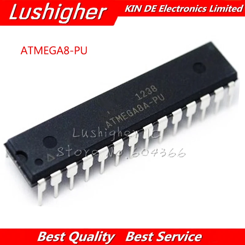 10PCS ATMEGA8A-PU DIP20 ATMEGA8-PU DIP ATMEGA8A Programmable Flash 