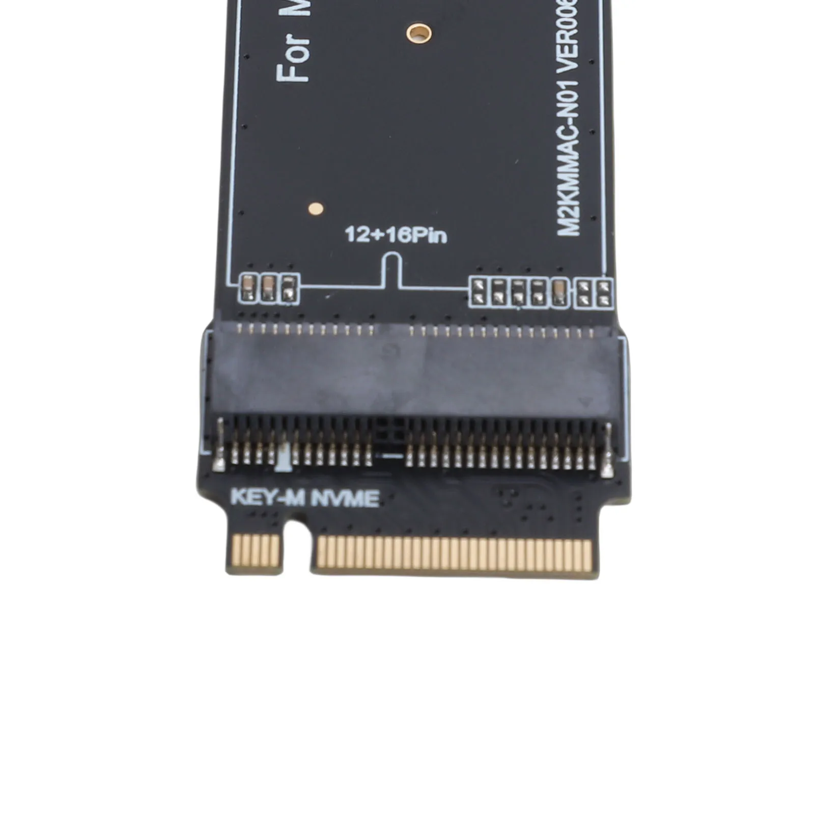 12 16 Pin SSD to M.2 KEY-M Adapter Card Replacement for OS X Laptop 2013-2017 PCIe 4.0 High Speed Transfer