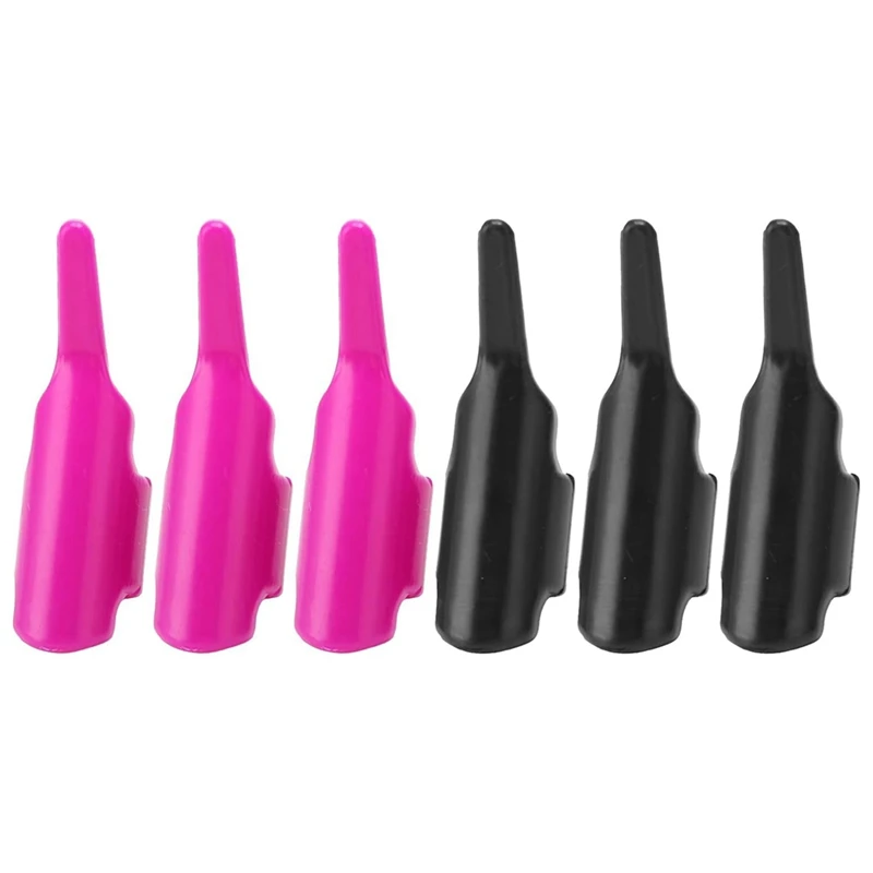 6 Pcs Sewing Finger Thing Pusher, Finger Protector, Fingerthing Thread Controller, Sewing Fabric Ironing Tool Durable