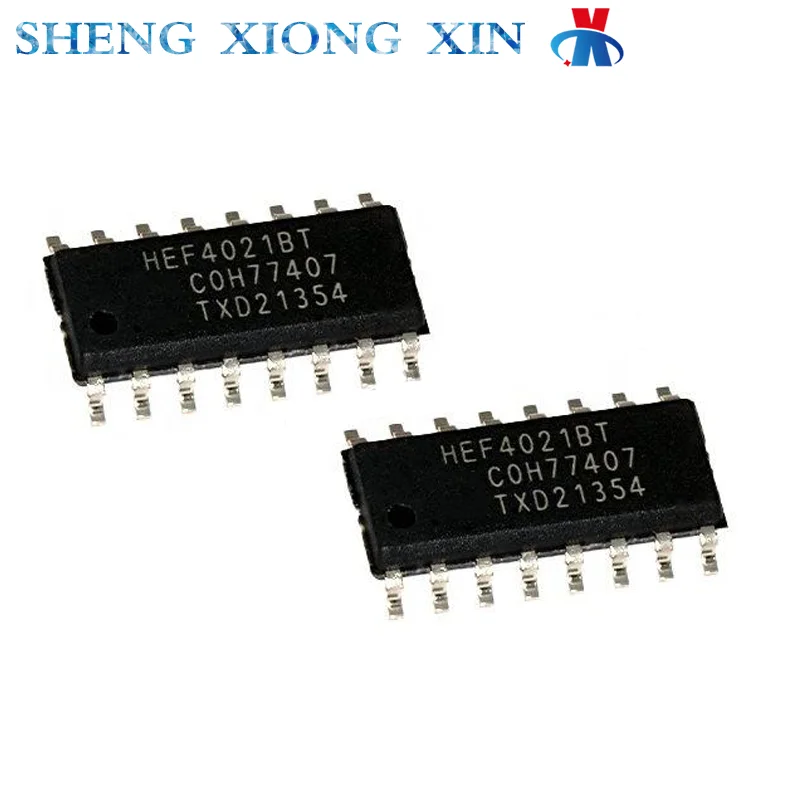 10~20pcs/Lot HEF4021BT Encapsulation SOP-16 HEF4021B HEF4021 Counter Shift Registers Integrated Circuit