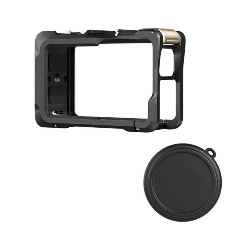 Rangka Pelindung Paduan Aluminium Sangkar Kamera Rilis Cepat untuk Aksi 4/3