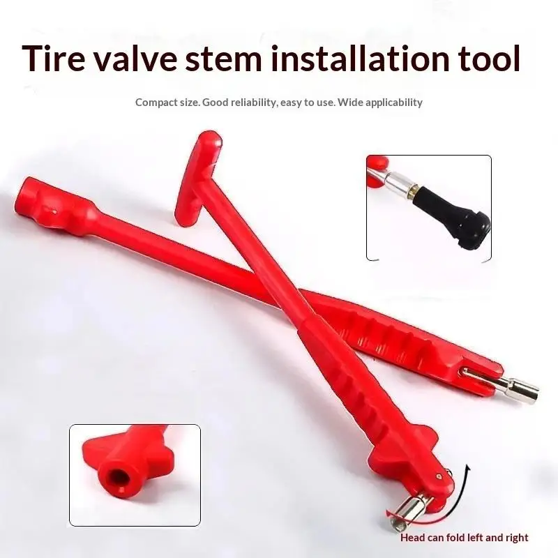 High Quality Tire Valve Stem Puller Metal Construction Car Wheel Tube Remover Tool for Auto Repair Garage Workshop Professional