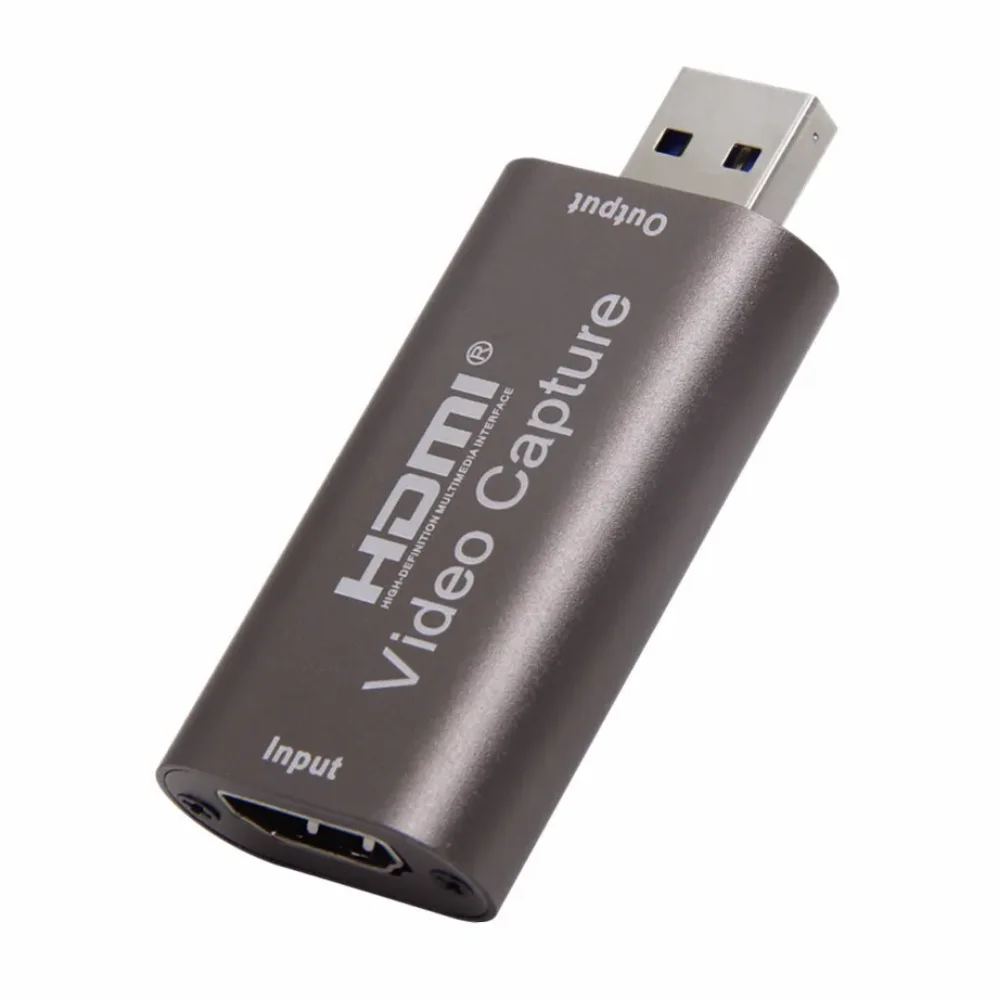 4K USB 3.0 Video Capture Card 1080P USB 2.0 HDMI Game Grabber Box For PS4 DVD Camera PC Recording Placa De Video Live Streaming